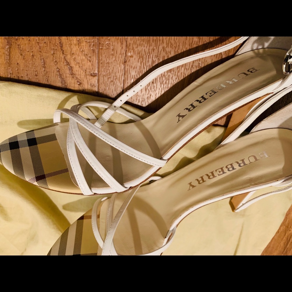 Burberry Sandals! As new!